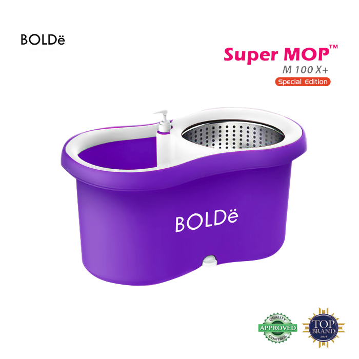 Bolde Super MOP Alat Pel Lantai M-100X+ | M100X+ Purple Special Edition